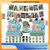 Little Hank & Garbage Truck Birthday Decor Set: Cake Topper & Balloons