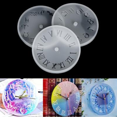 Silikonform kleine Uhr Harz Silikonform handgemachte Diy Epoxidharz Formen