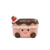 Planter Cute Cartoon Playful Flower Pot for Plant Lovers, Students, Windowsill, Office, Dorm