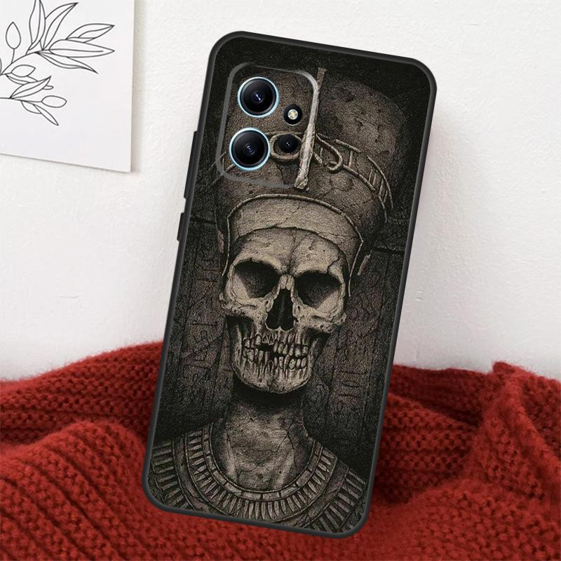 Ancient Egypt Pharaoh Case For Xiaomi Redmi Note 13 9 10 11 12 14 15 Pro Plus Cover For Redmi 15 C 12C 13C 14C 10C
