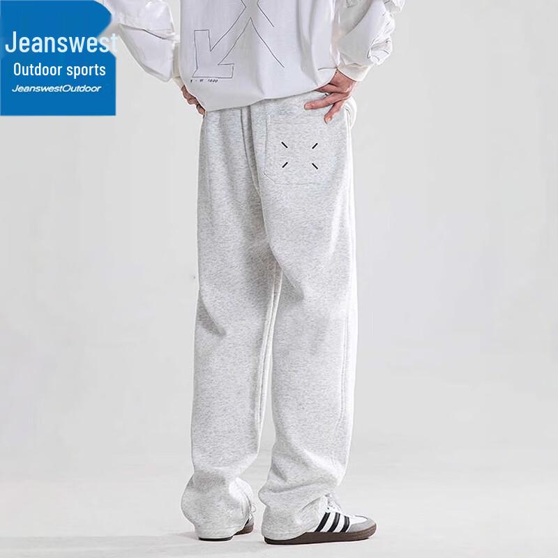 Jeanswest Herren Straight Fit Casual Lange Hose