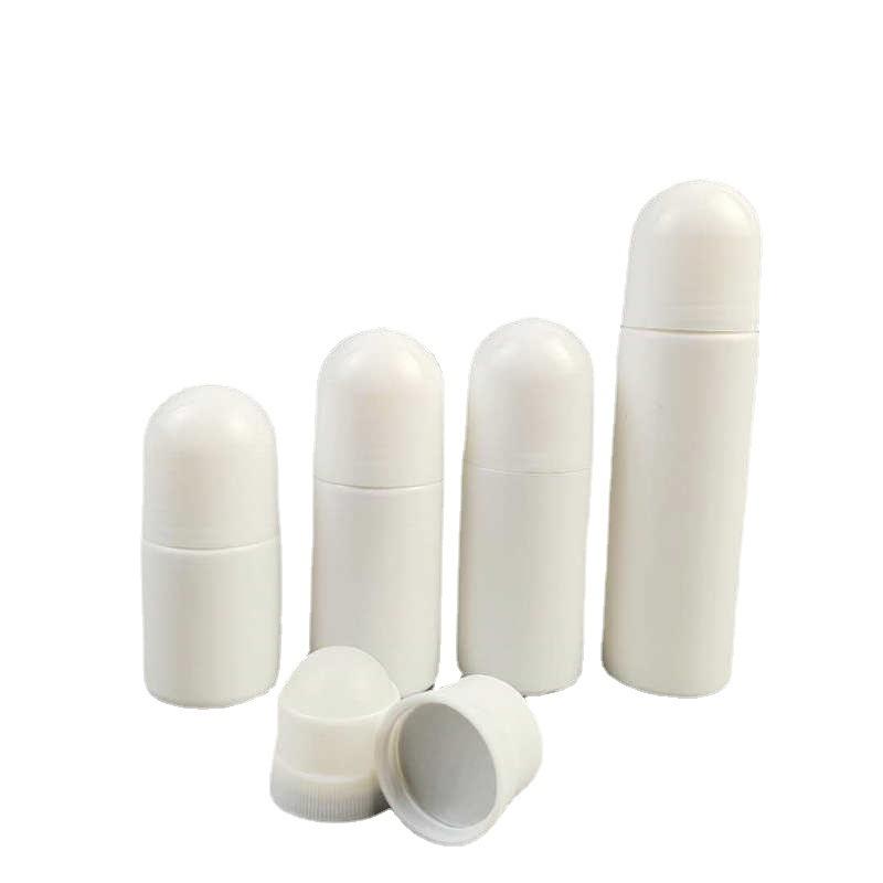 10 st 30/50/100 ML Tom påfyllningsbar rollerballflaska Plastrullflaskor för gör-det-själv-deodorant eteriska oljor Parfym Kosmetika