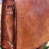 Bag Leather Men Genuine Messenger Shoulder Laptop Travel Vintage Handmade