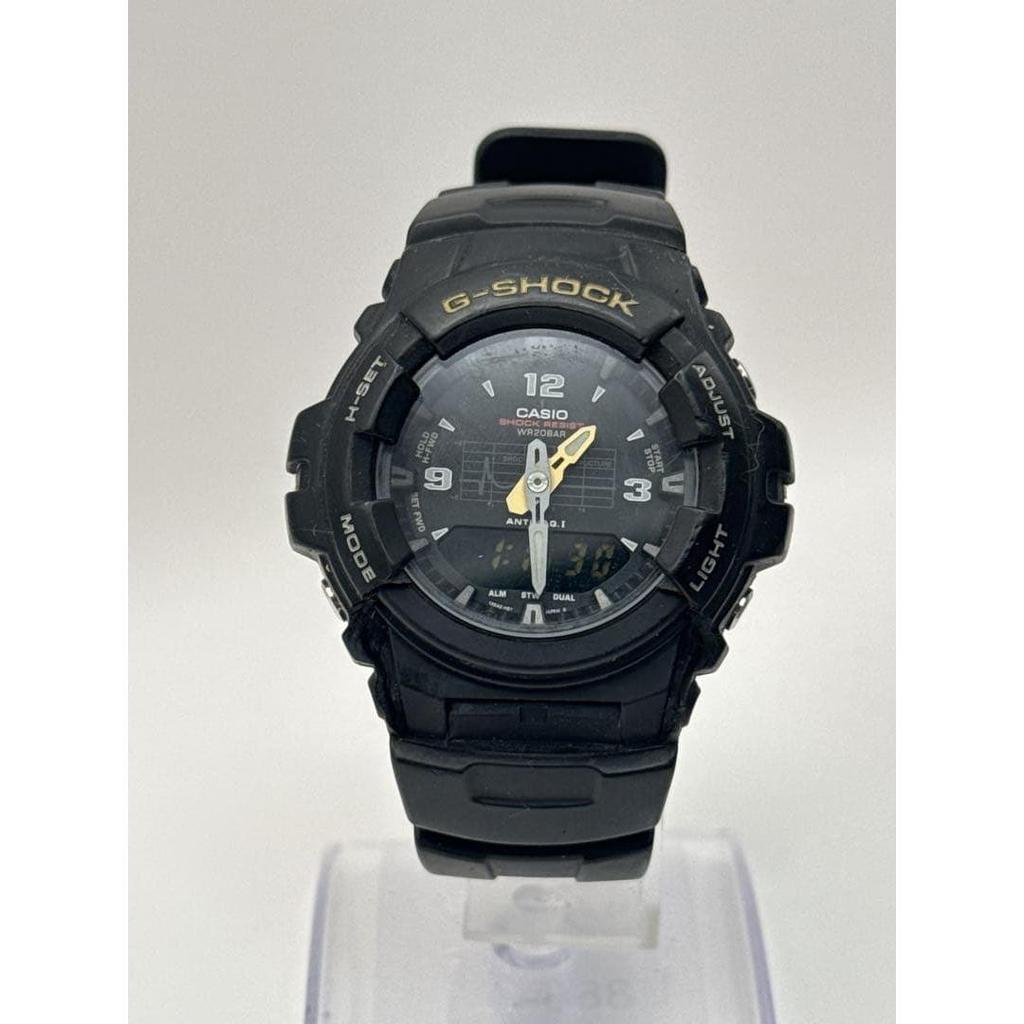 Used CASIO G-SHOCK G-100 Analog-Digital Men's