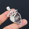 Daughters Day Sale 925 Sterling Silver Pear Coconut Jasper Gemstone Wife Pendant