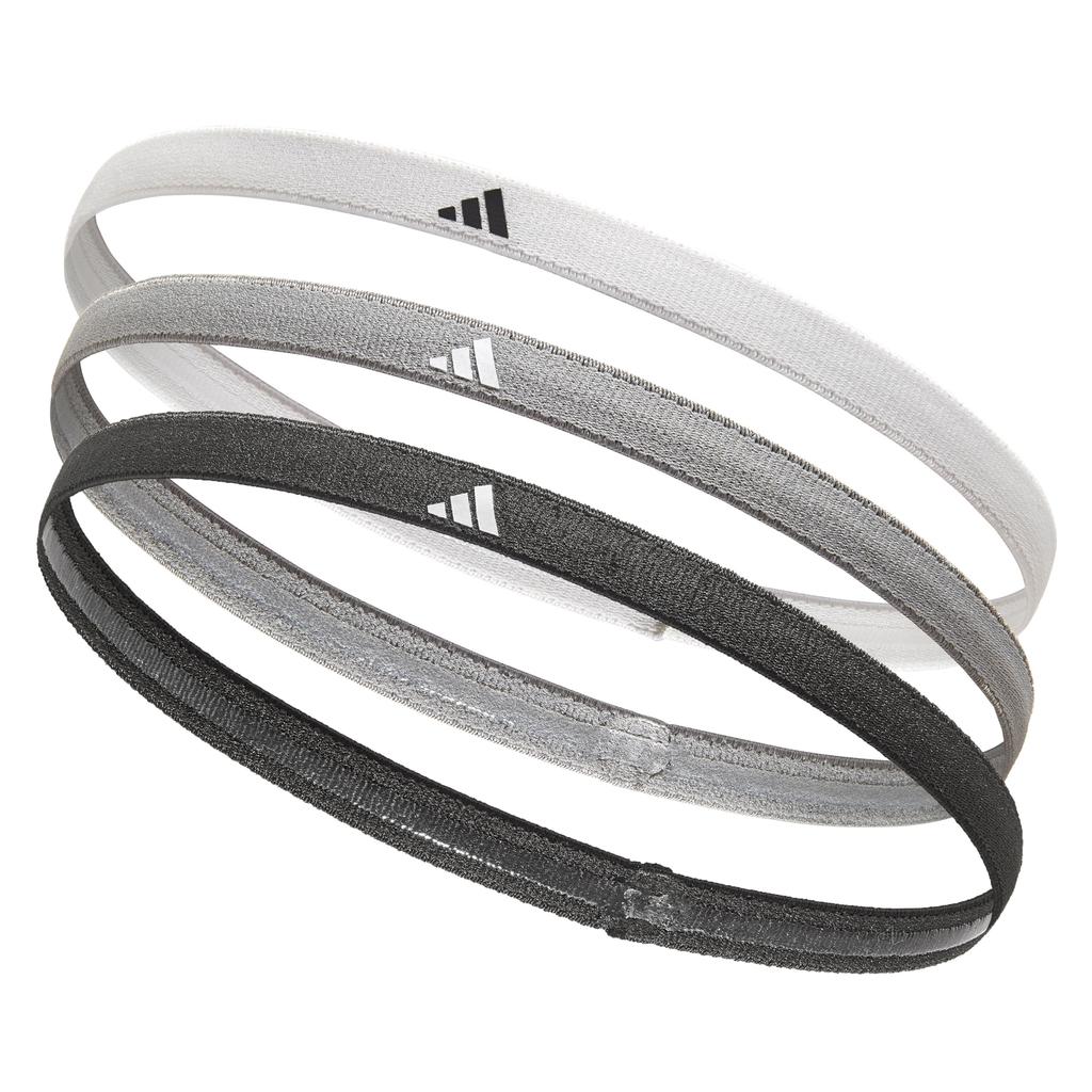 adidas Hairband 3-Pack (WT/GY/BK)