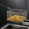 Square Fryer Basket Rust-Resistant Kitchen Tool Versatile for Home Cooks