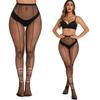 Women'S Spider Fishnet Stocking Sexy Hollow Garter Bat Dark Gothic Mesh Leggings Lolita Jk Tights Halloween Cosplay Pantyhose