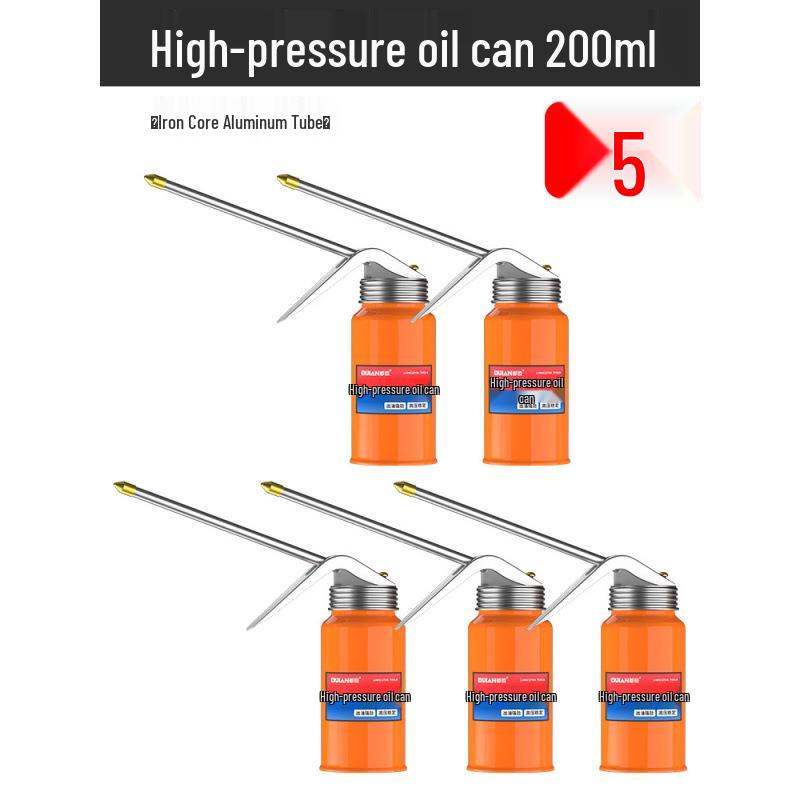 Hochdruck-Ölsprühdose mit langer Düse - Manuelle Getriebeschmierung für den Hausgebrauch & Industriellen Einsatz