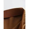 Kaslead New Arrival Women's Fashion Style Fashion Casual Easiest for Match Fine Acetate Satin Elastic Waist Zipper Skirt