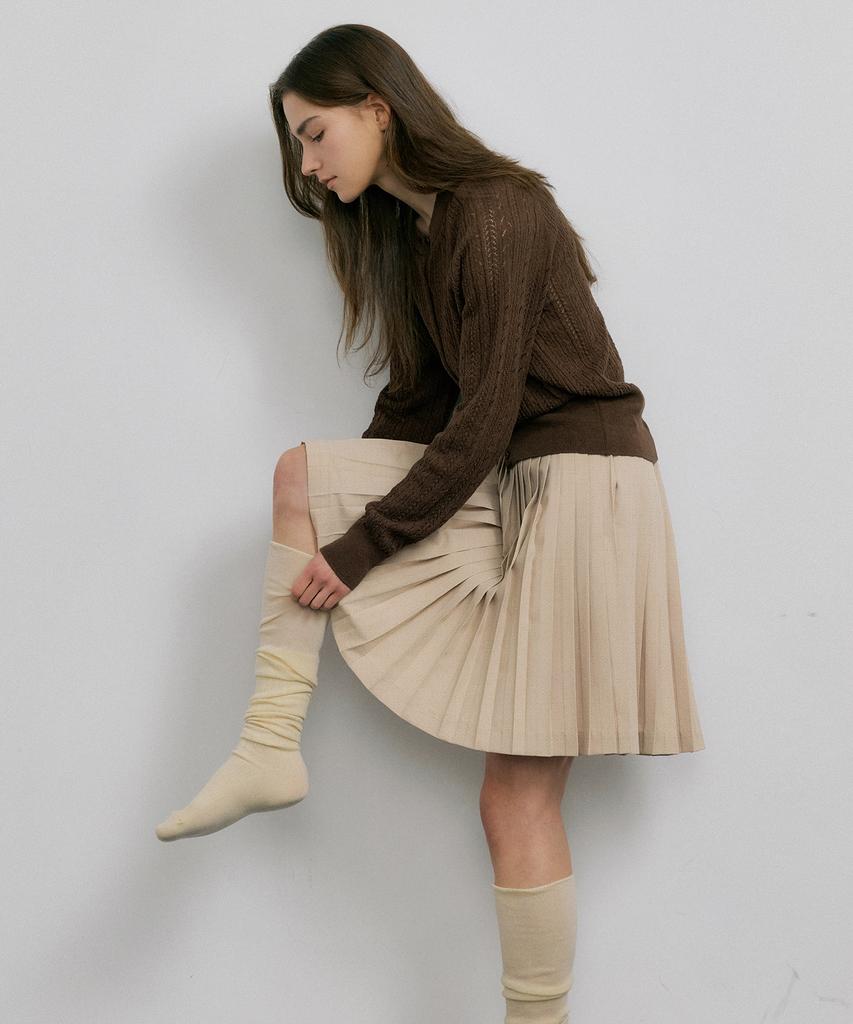 Otte One By One Pleats Skirts_2Color