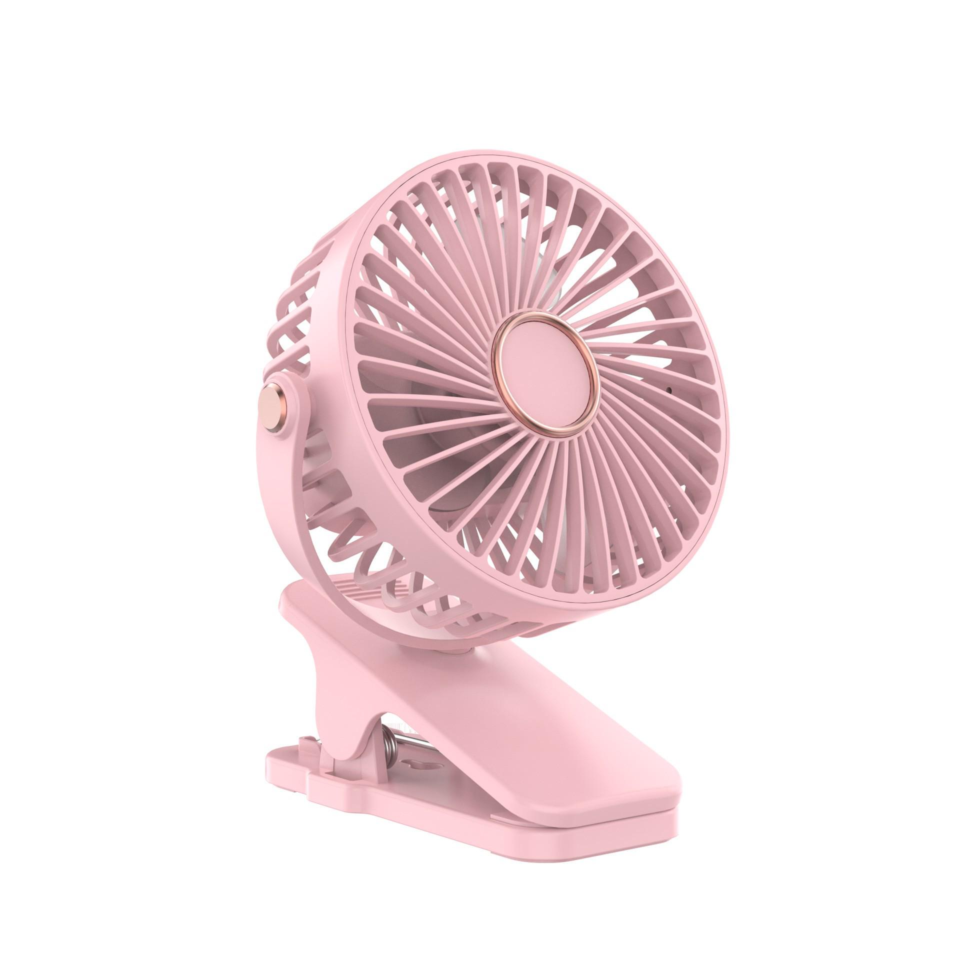 

Portable Rechargeable Silent Clip Fan for Bedside, Stroller, or Desk - High Wind Power 131*56*158