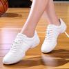 Weiße Unisex Fitness- und Tanz-Aerobic-Schuhe
