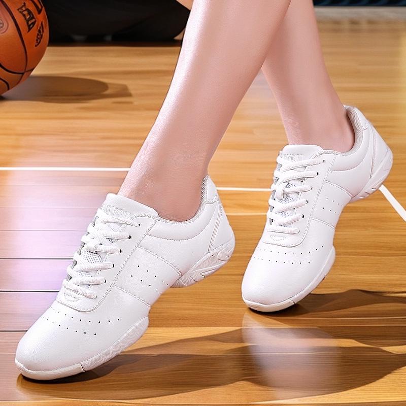 Weiße Unisex Fitness- und Tanz-Aerobic-Schuhe