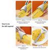 Stainless Steel Corn Stripper Corns Threshing Corn Thresher Stripper Peeler Corn Kerneler Peeler Fruit Vegetable Kitchen Gadget
