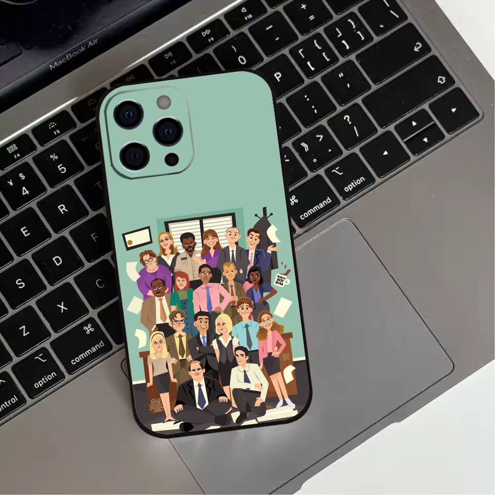 

The O-Offices Hot Tv Show Phone Case For iPhone 17,16,15,14,13,12,11 Plus,Pro Max,XS,Soft Silicone Black Cover iPhone13PRO