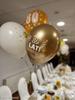 Balony Lateksowe Urodzinowe Złote Chrome Sto Lat, 30Cm, 10 Szt.