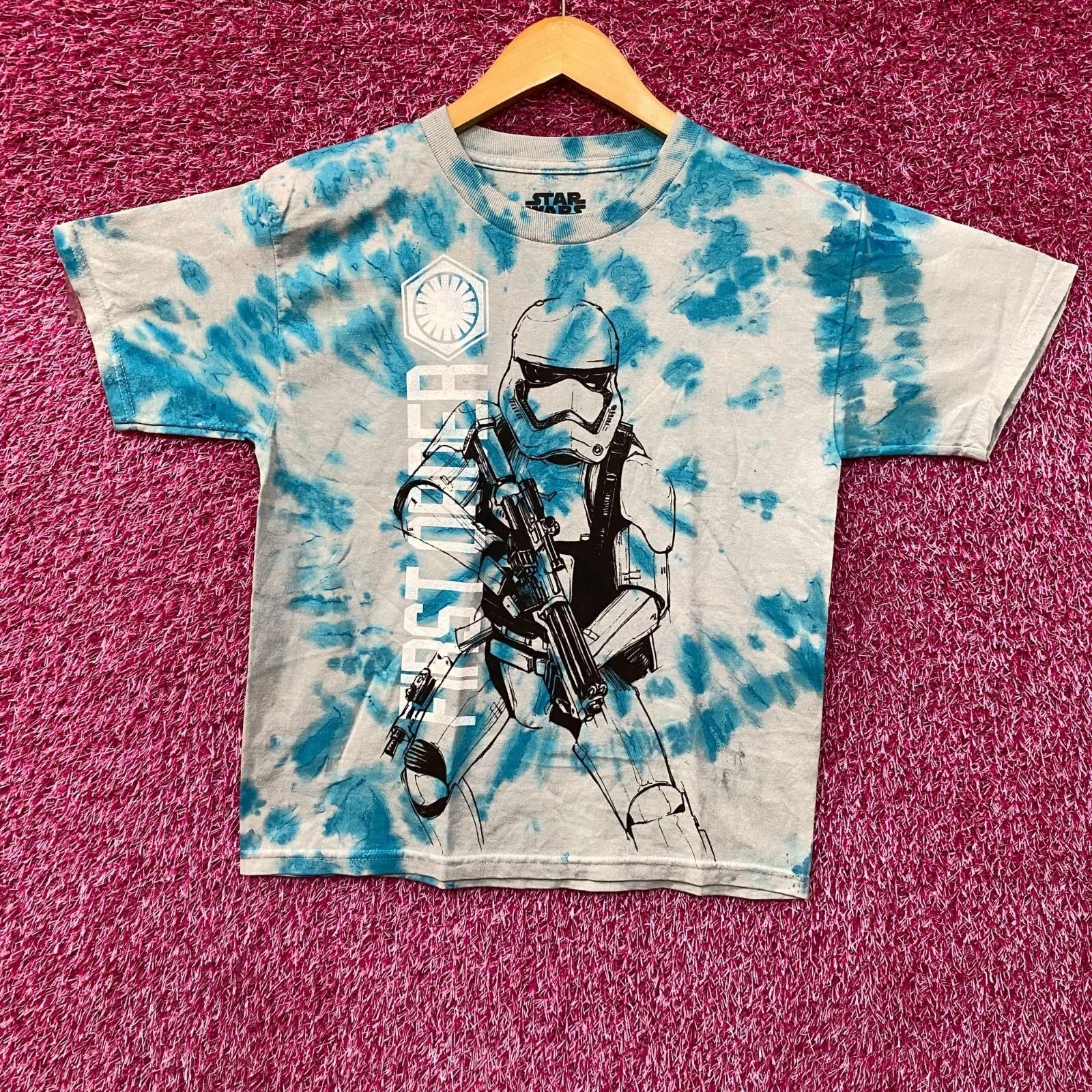 Star Wars First Order Storm Trooper Tie Dye T-Shirt Medium M