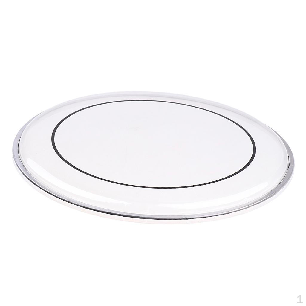 Прозрачный двухслойный барабан 10inch