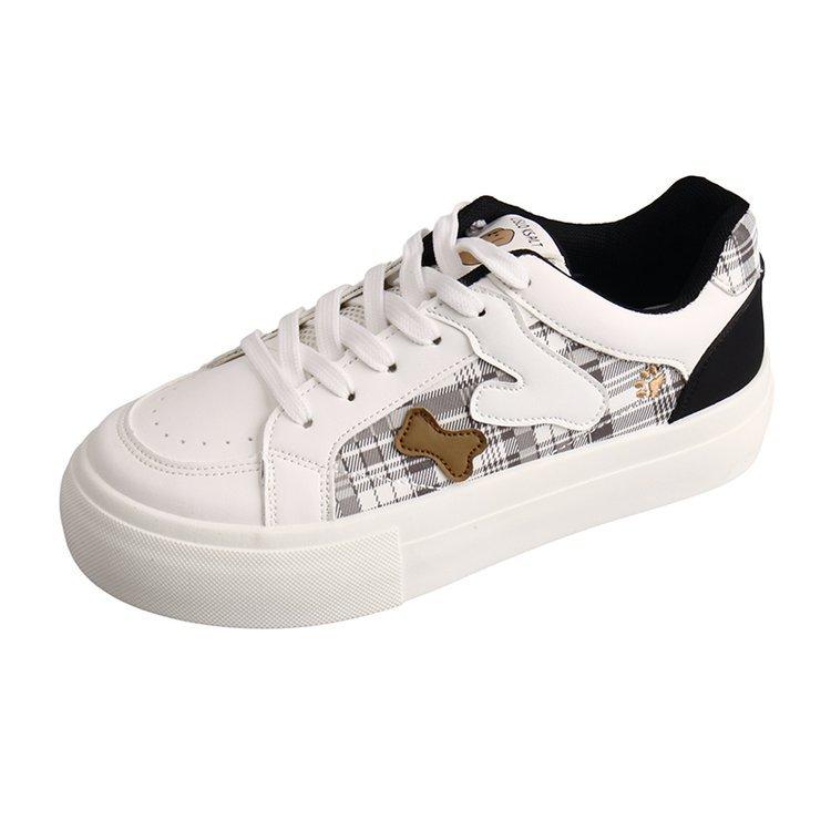 

[youshilai] Casual board shoes platform white shoes 2025 autumn sports and leisure female students bread shoes 36