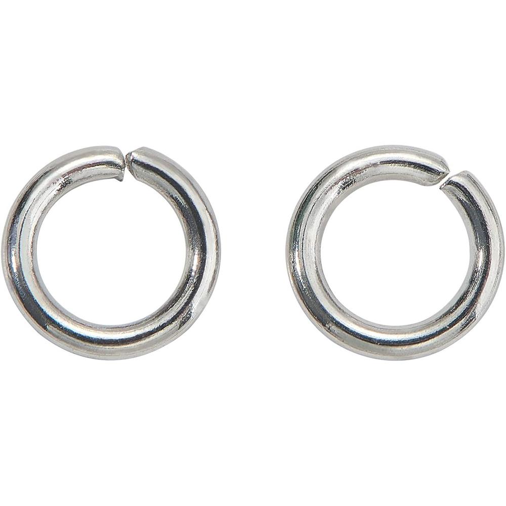 2000Pcs 4/5/6/7/8/9/10mm Stainless Steel Open Jump Rings Strong Split Ring Connectors for Necklace Bracelet Jewelry Accessories