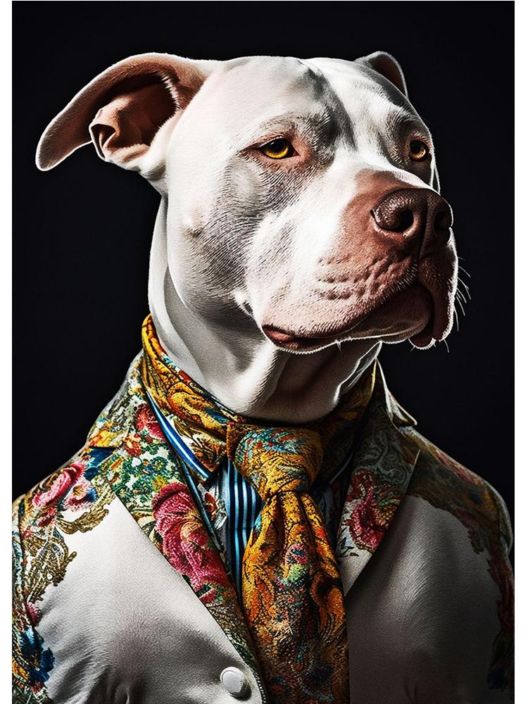 

Модный деловой костюм Животные Сова Обезьяна Слон Портрет Холст Картина Плакат Печать Настенное Искусство Для Гостиной Домашний Декор 50x70cm No Frame