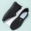 Spring Lightweight Breathable Men's Casual Old Beijing Cloth Shoes - Hollow, Comfortable, Low-Top, Soft Sole