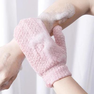 2 Pezzi Spugna Esfoliante per Massaggio Corpo Guanti da Bagno per la Pelle Panno per Lavaggio Doccia Esfoliante per Doccia Guanti da Bagno Esfolianti per Doccia