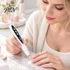 Easy To Use Nail Grinder 2-In-1 Electric Drill with 5 Bits, 5-Speed Cordless Manicure File Precise Shaping Tool UV LED Lamp, USB Rechargeable