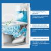 12pcs Oxygen Bleach Toilet Tablets Effervescent Power for Stains Limescale Fresh Scent Deodorizer Non Chlorine Formula Drop Flus