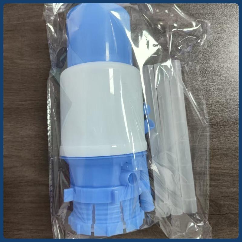 Pompă manuală pentru sticle de apă, pompă de presiune manuală pentru fântână de băut, pompă de presă a apei cu tub extra scurt, grad alimentar