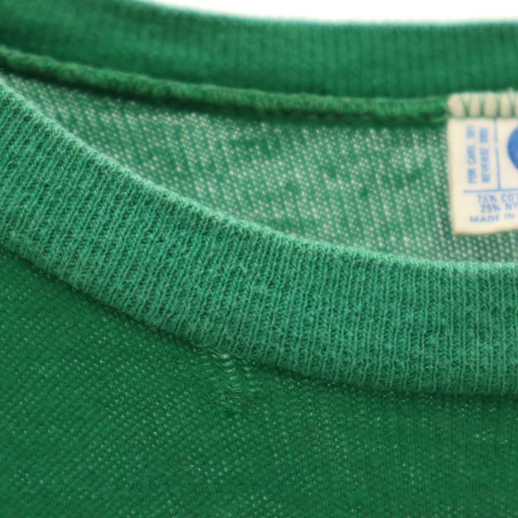 ARTEX 70er 80er Jahre Hergestellt in den USA Vintage NCAA Michigan State Spartans Kurzarm American Football T-Shirt Herren Gebraucht