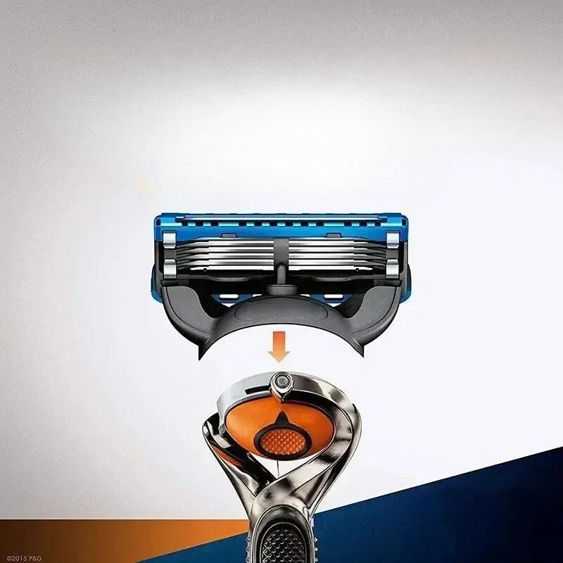 5-layer Razor Blades Replacement Blades for Men's Shavers Shaving Safety Razor Skin Protection Classic Reusable Blade Razor