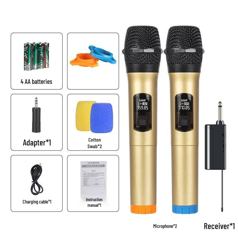 

Junshi Wireless Handheld Microphone Set