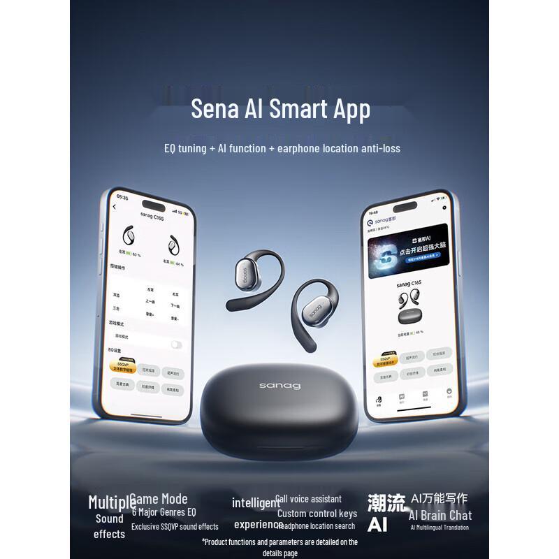 Saina S-C16S Open-Ear Bluetooth Sport Earphones