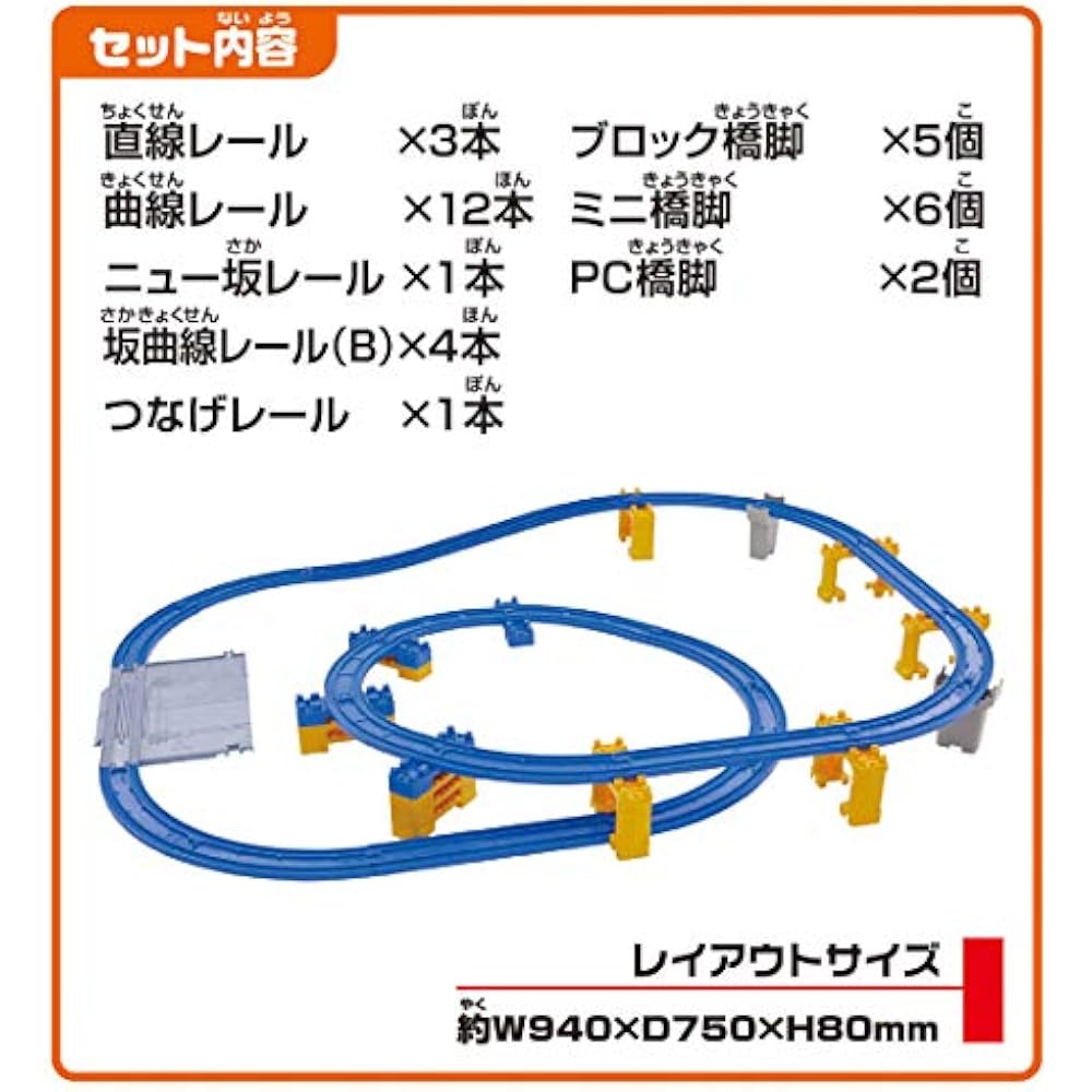 Let's Enjoy the Takara Tomy Boys' Plarail On 2 Types of Slopes! Three-dimensional Streamer Rail K...