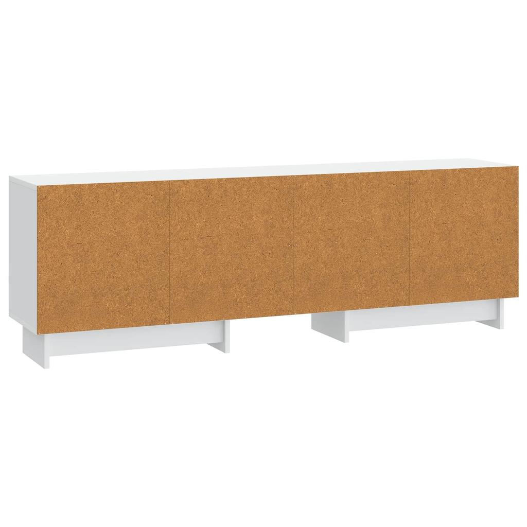 TV Stand White 150 x 31 x 50 cm Particleboard