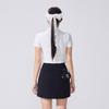 FAIRLIAR GOLF Eyelet Lace Collar T-Shirt (White)