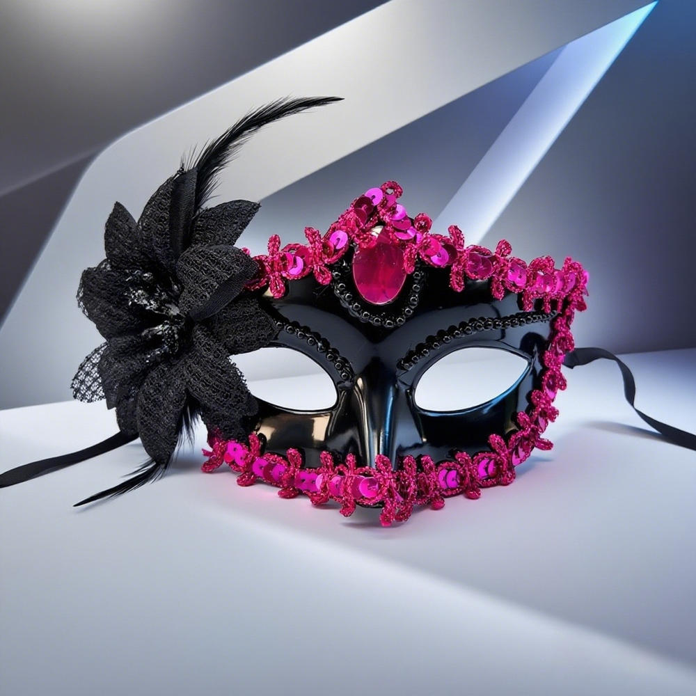Maskenballmaske Damen Prinzessinnenmaske Halbmaske Erwachsene Für Performance Event Karneval