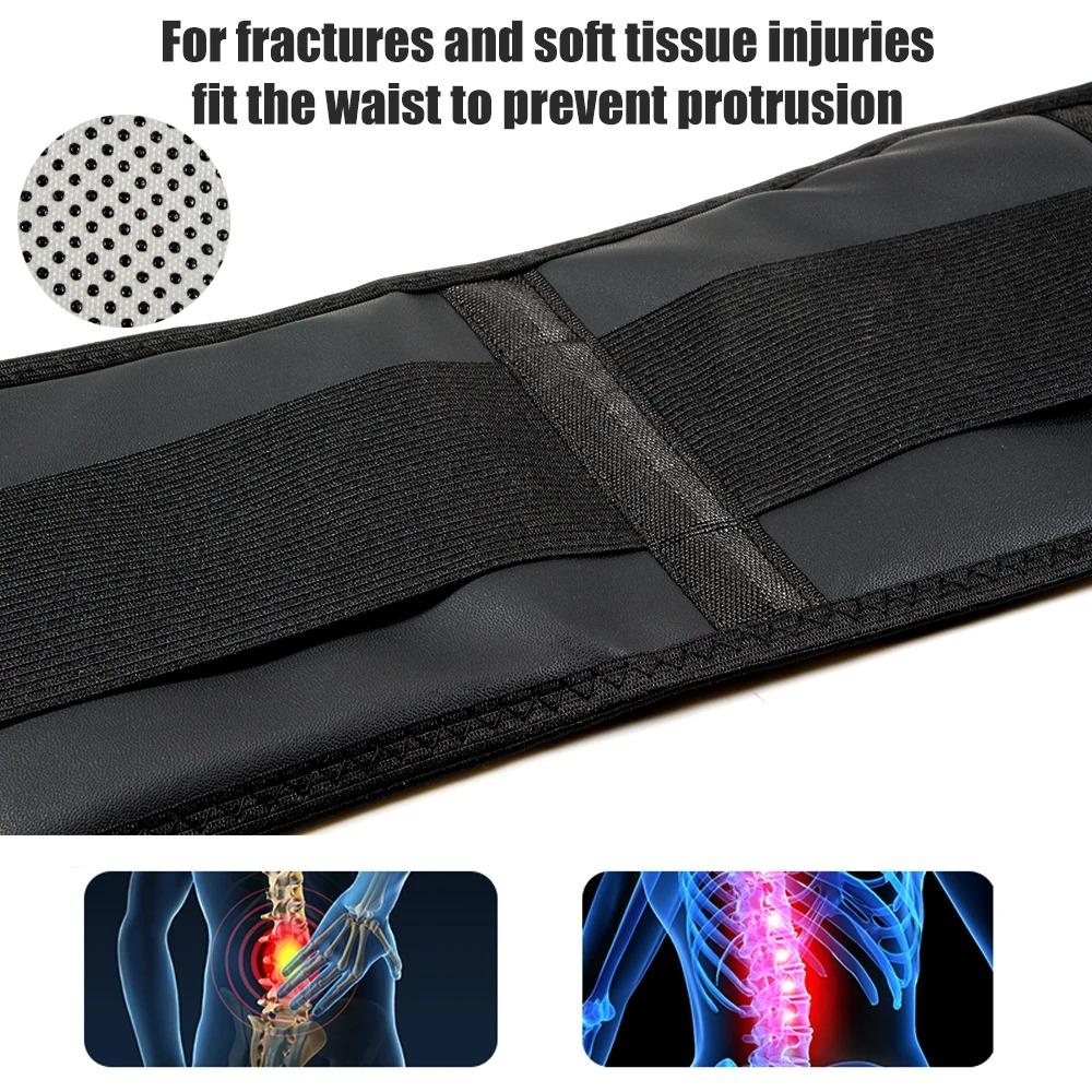 Adjustable Back Waist Support Belt Waist Self Heating Magnetic Therapy Lumbar Brace Massage Band Pain Relief Health Care