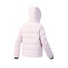 FILA Ski Series Fashionable Personality Dopamine Ski Sports Down Jacket With Multiple Pockets And Hood Women outerwear Baby-Pink A11W546904FLP