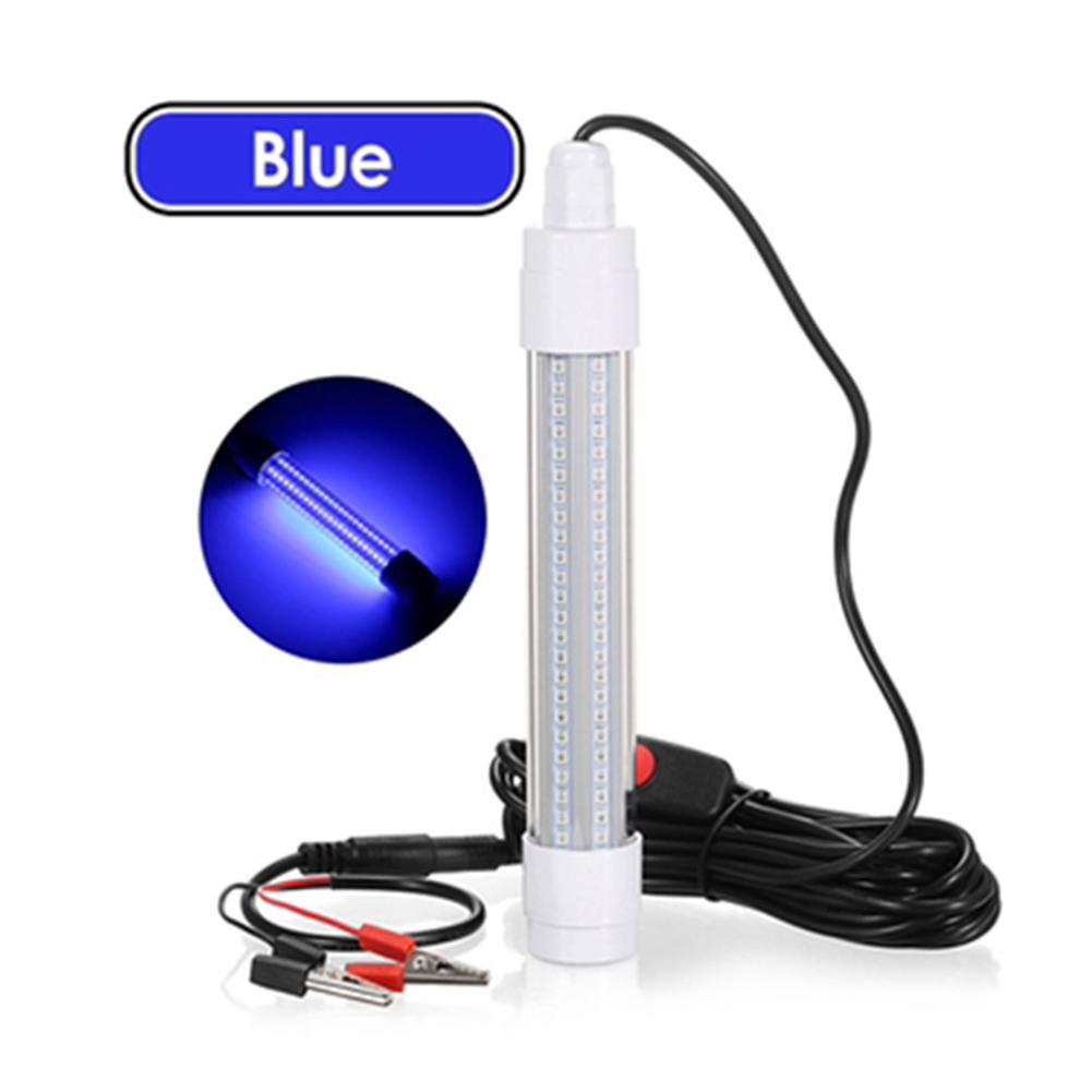 13W LED Fishing Lights DC 12-24V AC 36V-48V Fishing Finder Light Submersible Boat Night Lishing Lamps Attract Squid Krill Light