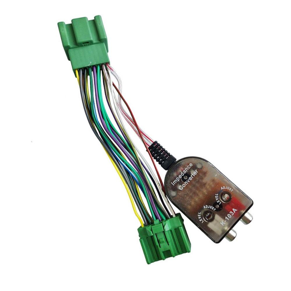 Radio Add Amp Subwoofer Amplifier Wire Harness For Chevy Camaro Malibu Silverado