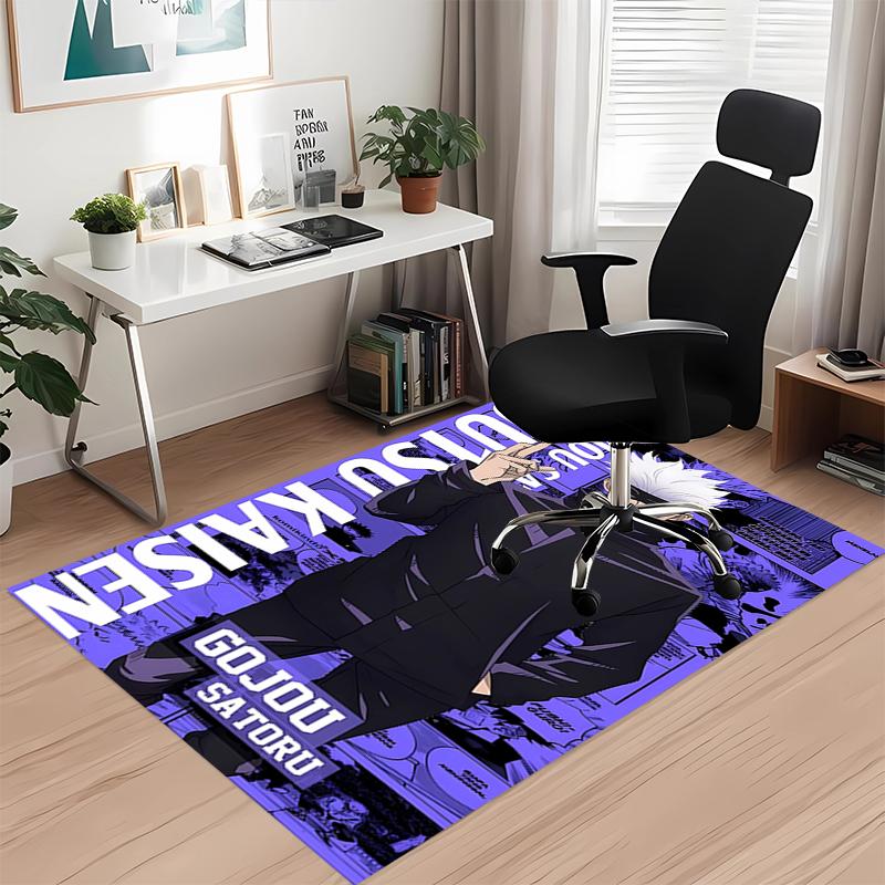 Jujutsu Kaisen Printed Carpet, for Office Chair Living Room Bedroom Kitchen Room Decor Gifts.