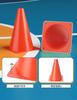 Jessfar Colored Set of 8cm 18cm Soccer Soft PE Mini Practice Triangular 5 3 of Each Color Cones, 15, / / 23cm, Cones, Mini, Cones, Durable, Cones,