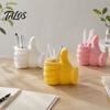 Desktop Accessory for Office 3D Printed Thumbs‑Up Pen Holder, Funny Gesture Shaped Desk Organizer, Creative Large Capacity Organizer Pencil