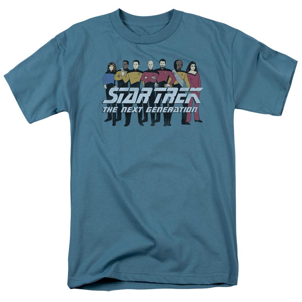 Star Trek TNG Line Up T-Shirt Adult Child XXXL