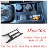 ABS Carbon Fiber Car Center Console Water Cup Holder Decoration Cover Trim Sticker Accessories For Ford Focus MK4  - 2025