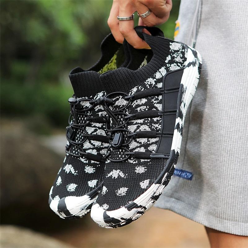 Herren-/Damen-Flying-Weave-Upstream-Fitness-Watschuhe Schwimmschuhe Sport Amphibisch Schnittfest Strandschuhe