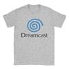 T-shirt con Logo Dreamcast Estiva T-shirt alla Moda Fresca Uomo Cotone Girocollo Oversize Manica Corta Streetwear T-shirt